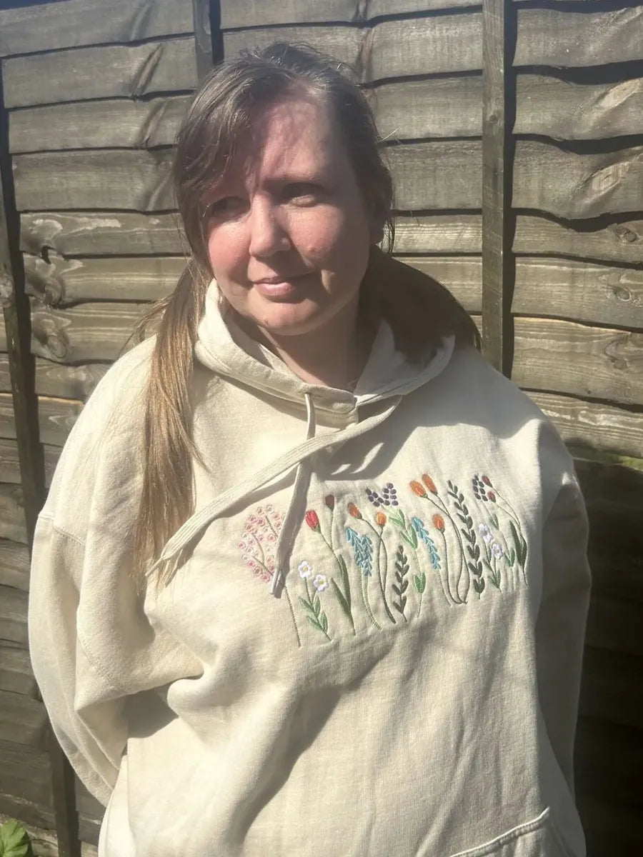 Colourful Flowers Hoodie