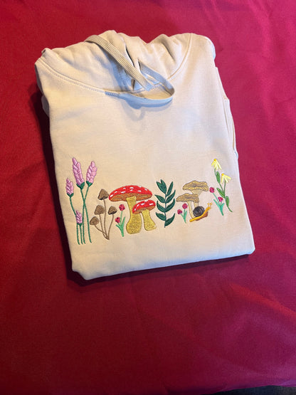 Field of Mushrooms Hoodie