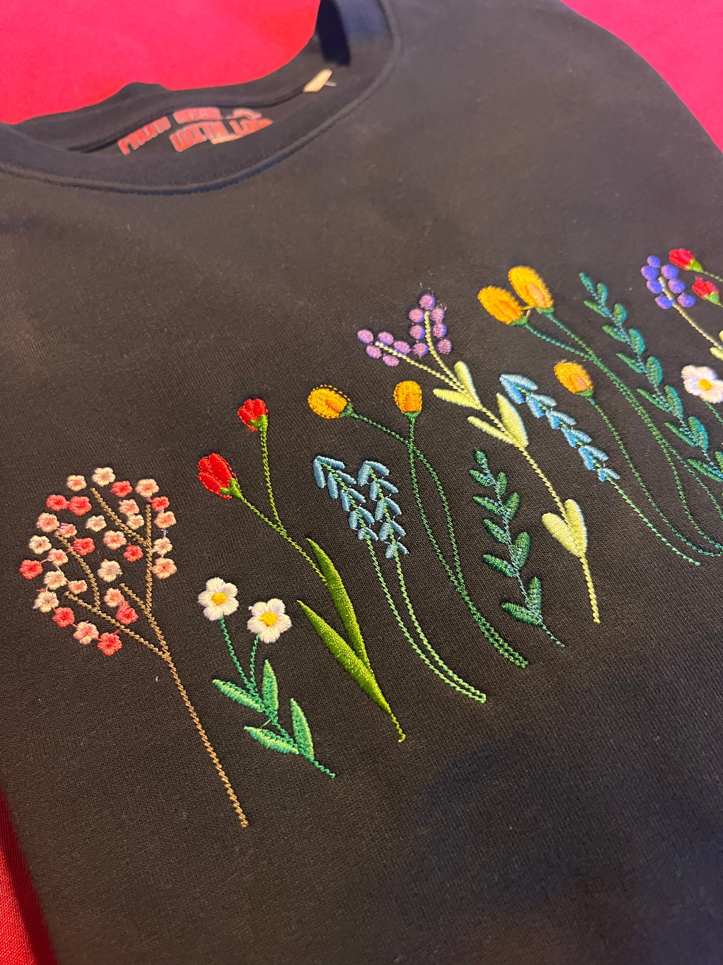 Colourful Flowers Sweatshirt