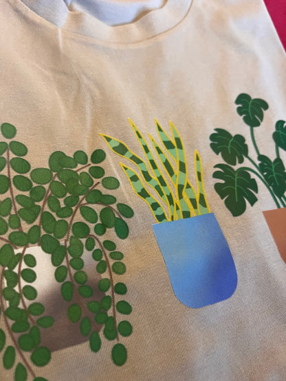 Printed Plants T-shirt