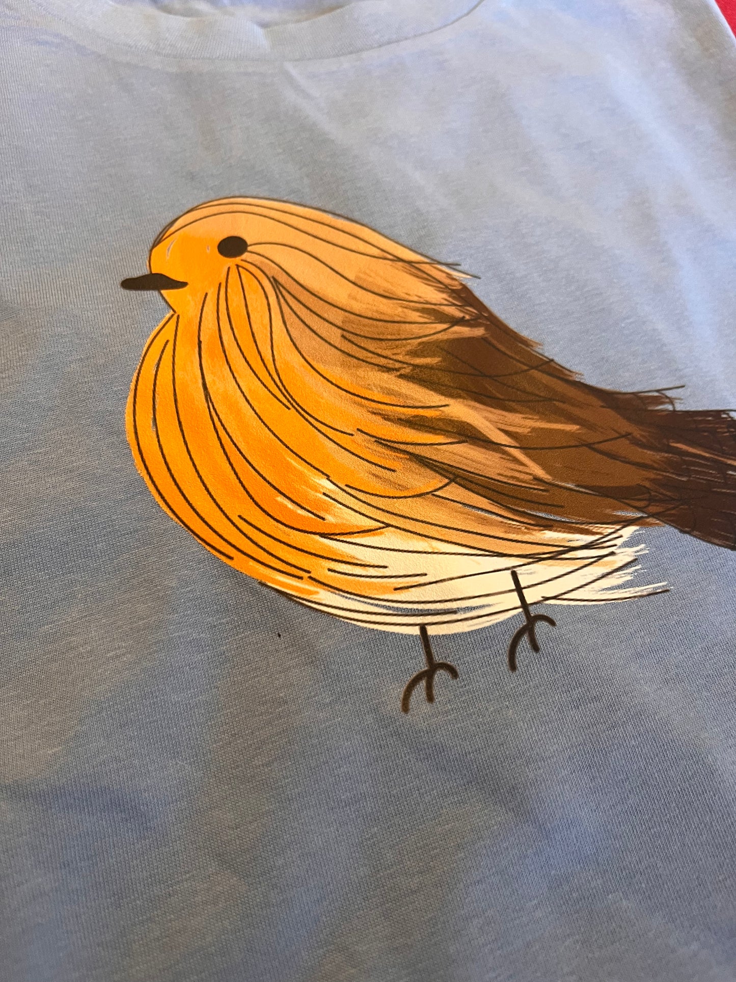 Printed Robin T-shirt