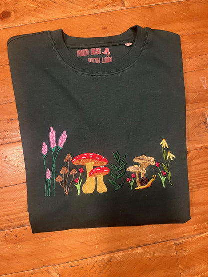 Field of Mushrooms Sweatshirt